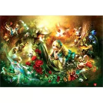 Puzzle Life Alice Forest of Illusion Picture Puzzle 51x73.5 см, популярные корейские пазлы