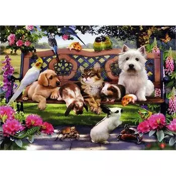 Puzzle Life Cute Animal Friends 150 Pieces, корейские популярные пазлы