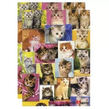 Puzzle Life Cute Cat Family, 21x28,5 см, 2 части, популярные корейские пазлы