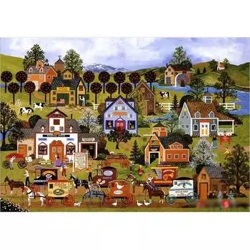 Puzzle Life Happy Shopping, 51x73.5cm, 1 piece, Korean popular puzzles