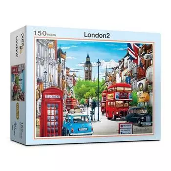 Puzzle Life London 2 Jigsaw Puzzle PL150-25, популярные корейские пазлы