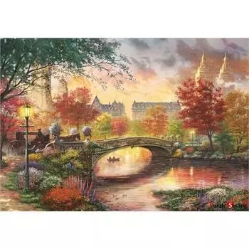 Puzzle Life Осень в Нью-Йорке PL1357 1000 деталей, корейские популярные пазлы