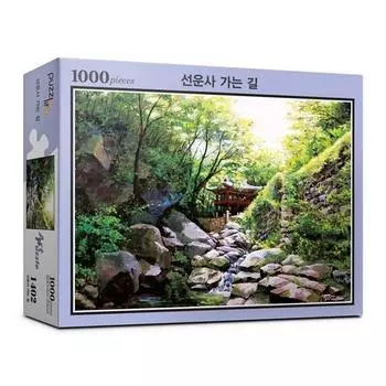 Puzzle Life Дорога к храму Сонунса Пазл PL1402, популярные корейские головоломки