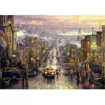 Puzzle Life Romantic Street Сан-Франциско, корейские популярные головоломки
