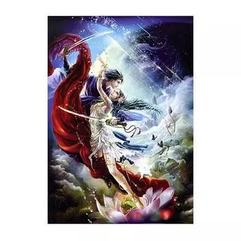 Puzzle Life Wandering Swordsman Luminous 1000 Pieces, популярные корейские пазлы