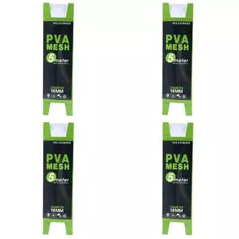 ПВА Карповая сетка Водорастворимая рыболовная приманка Сумка Рыболовные снасти (18ммx5м)