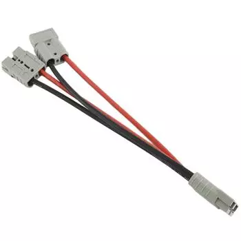 PVC Car Anderson Splitter Professional 50A Replacement Automotive Battery Power Y Adapter Connector Cable Accessories