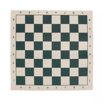 PVC Chess Chessboard Only Portable Soft Chess Board Standard Chessboard for Travel Outdoor Camping