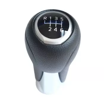 PVC Driving Pleasure Brand New Gear Shift Knob Enhanced Performance Durable Fitment Easy чёрный