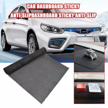 PVC Mat Mobile Phone Anti Slip Pad For Phone Sunglasses Holder Car Dashboard Sticky Dashboard Auto Supplies Car Styling Int G3A9