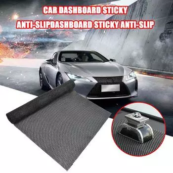 PVC Mat Mobile Phone Anti Slip Pad For Phone Sunglasses Holder Car Dashboard Sticky Dashboard Auto Supplies Car Styling Int J4M7