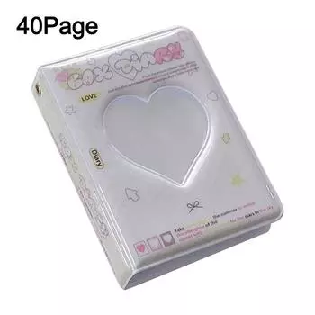 PVC Photocard Holder Hollow Name Card Book New Mini Photo Album