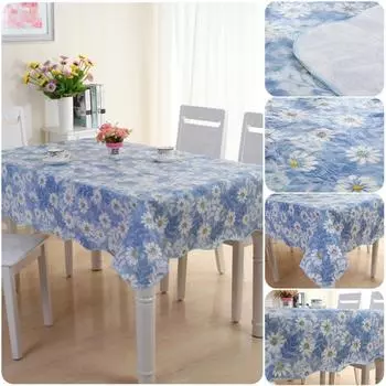 PVC Waterproof Table Cloth New Style High Quality Tablecloth Decorative Elegant Table Cover Home Party Banquet Tablecloth#260625 106x152cm