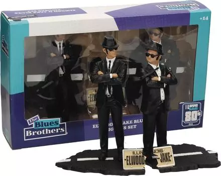 ПВХ фигурка Movie Icons Elwood 1/7 Set/Blues Brothers/Jake & [Предмет]