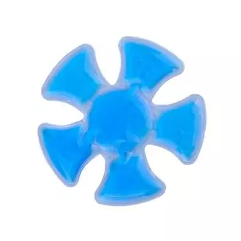 ПВХ Гелевый Пакет со Льдом Регулируемая Охлаждающая Подушка Пакет со Льдом для Велосипедного Шлема Многоразовая Ледяная Подушка для Занятий Спортом на Открытом Воздухе, Пеших Прогулок, Путешествий синий