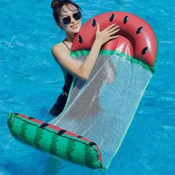 ПВХ летние надувные складные плавающие ряды бассейн водный гамак надувные матрасы кровать пляж водные виды спорта шезлонг