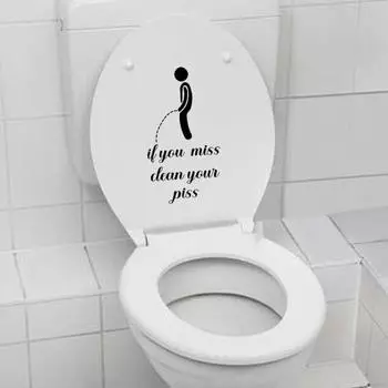 ПВХ наклейка на крышку унитаза водонепроницаемая долговечная декоративная наклейка для сиденья в ванной