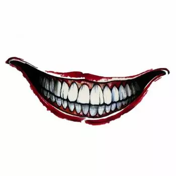 ПВХ наклейка Наклейка на автомобиль Граффити Рот Наклейка Джокер Граффити Наклейка на автомобиль Скелет Металлическая наклейка на автомобиль S-A