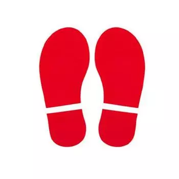 ПВХ Наклейки на пол Товары для питомцев Наклейки на лестницу Аксессуары Наклейки со следами 2