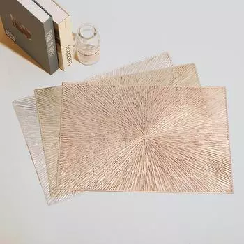 ПВХ полые фейерверки в форме изоляционных ковриков для еды антиожоговые домашние миски обеденный стол коврик кухонные украшения аксессуары