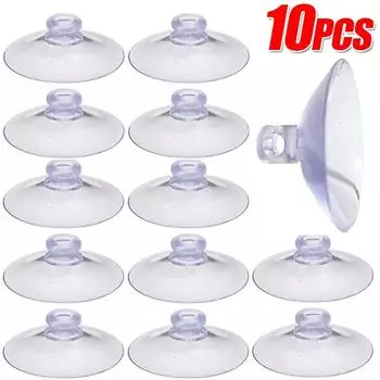 ПВХ прозрачные присоски клейкие держатели присосок настенные подвесные крючки кухонные присоски для ванной комнаты украшения оконного стекла