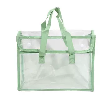 ПВХ самоклеящийся пакет для файлов большой вместимости прозрачный водонепроницаемый ручной папка портативный расширяемый пакет для хранения файлов One Size