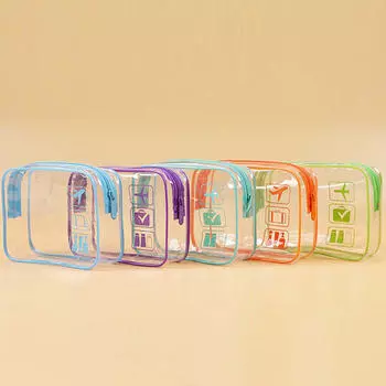 ПВХ водонепроницаемая прозрачная косметичка для мытья ванны туалетная сумка дорожная портативная многофункциональная сумка-органайзер для хранения косметики чёрный