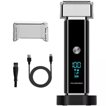 PYLAMISON возвратно-поступательный электрический электрический 3-контактный регулировка мощности увлажнение уход за кожей светодиодная безопасность IPX7 полностью бритье в сухом и влажном состоянии USB