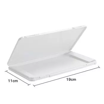 Пыле- и влагонепроницаемый чехол-держатель для хранения масок, герметичный контейнер, портативный органайзер для масок 1 pcs