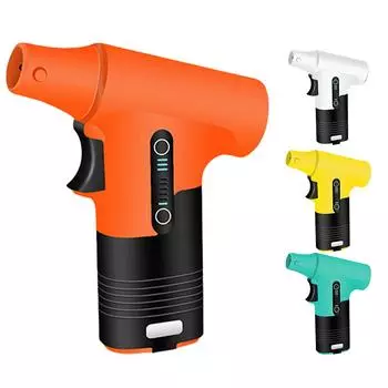 Пылечистка сжатого воздуха от пыли 120000 об/мин для чистки клавиатуры компьютера оранжевый