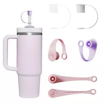 Пыленепроницаемые соломенные пробки, брызгозащищенные крышки для питья, новые силиконовые крышки для соломинок белый