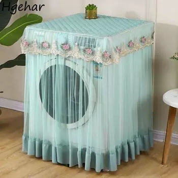 Пыленепроницаемые универсальные чехлы Защита от солнца Декоративный чехол для стиральной машины Холодильника Бытовой шкаф Накладки на прикроватные тумбочки 60x60x85cm