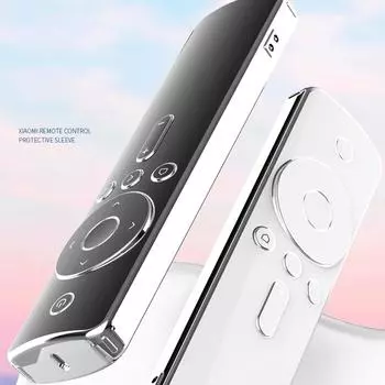 Пыленепроницаемый мягкий пульт дистанционного управления для чехла TPU Защитная крышка для 1/2/3/4/4S ТЕЛЕВИЗОР Пульт дистанционного управления Анти-падение Защита для чехла розовый