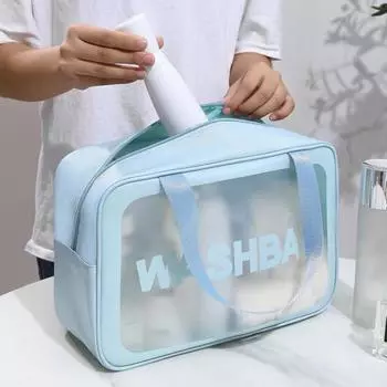 Пыленепроницаемый, удобный в переноске, практичный и прочный органайзер для хранения косметики в командировке, косметический контейнер, сумка S