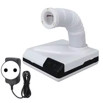 Пылесборник для ногтей, польский инструмент для сбора стоматологической пыли, пылесос, светодиодная лампа для маникюрного салона, зубной лак, 100240 В, вилка европейского стандарта EU Plug