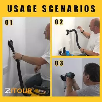 Пылесборник с большой емкостью для всасывания пыли и пылезащитный чехол для ударного пылесборника, перфоратор для электрической дрели, аксессуары