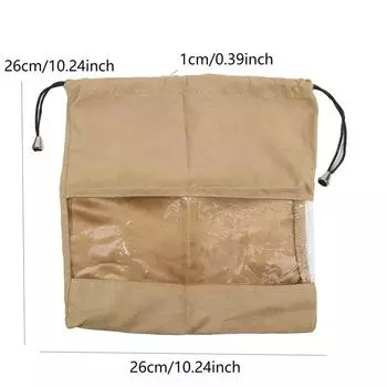 Пылесборники для сумок Фланелевый пылезащитный чехол для сумок Кошельки Обувь Сапоги Пылезащитный мешок на шнурке Дорожный чехол для хранения S белый