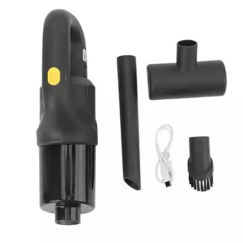 Пылесос беспроводной ручной автомобильный пылесос 50000PA высокомощный портативный пылесос для автомобиля чёрный