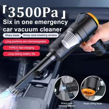 Пылесос для чистки автомобиля, мощный, мини-зарядный, многофункциональный, с ручным управлением, для автомобиля внутри, небольшой автомобиль