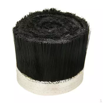 Пылесос для гравировального станка 70 мм, 100 мм - щетка с пылезащитным кожухом для фрезерных станков с ЧПУ, шпиндельных двигателей Black 70mmx1m