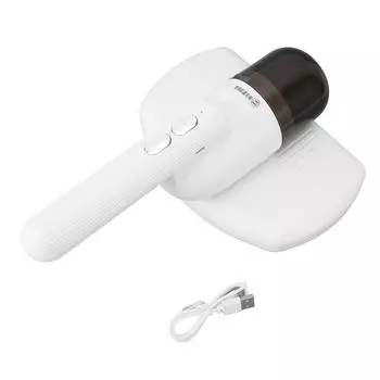 Пылесос для кровати с УФ-излучением и мощным всасыванием, беспроводной ручной очиститель для клещей, очиститель матрасов с фильтром