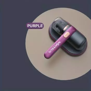 Пылесос для кровати, сверхсильное всасывание и низкий уровень шума, УФ-свет, моющийся HEPA-фильтр для глубокой очистки, ручной пылесос, беспроводной пылесос для матраса золотистый