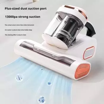 Пылесос для матраса, 8,5 кПа, сильное всасывание, технология фиолетового света, перезаряжаемый беспроводной, 100 Вт, мощный ручной пылесос для удаления пыли