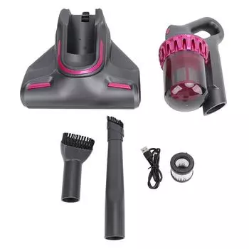 Пылесос для матрасов беспроводной 3 в 1 ручной 10 кПа высокочастотный двойной удар малошумная подушка для кровати