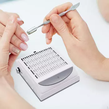 Пылесос для ногтей для полировки акрилового геля, Art Salon чёрный