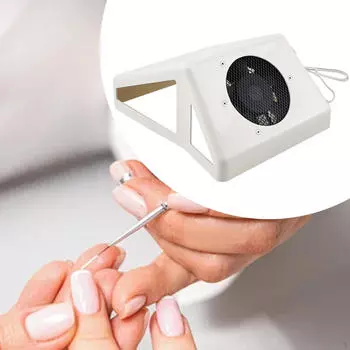Пылесос для ногтей, легко чистится, полируется, практичный инструмент для чистки