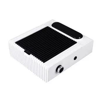 Пылесос для ногтей Пылесос для ногтей Elen 80 Вт, мощный настольный пылесос с регулируемой всасывающей системой, для ухода за ногтями с гелем, для идеального ухода за ногтями в салонах красоты и дома белый