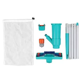 Пылесос для подводной очистки плавательных бассейнов с щеткой-фильтром для надземных бассейнов