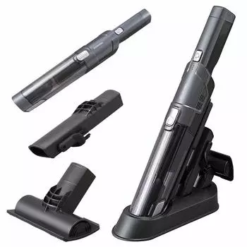 Пылесос Iris Ohyama беспроводной ручной пылесос для автомобиля мощный всасывающий компактный легкий 500 г подставка для зарядки черный xx IC-H50-B 5.6 5.7 40.2 см