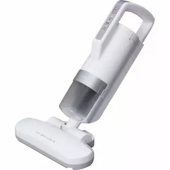 Пылесос Iris Ohyama Super Suction Futon Cleaner с датчиком обнаружения пылевых клещей. Приблизительная производительность уборки. 6000 раз/мин IC-FAC2